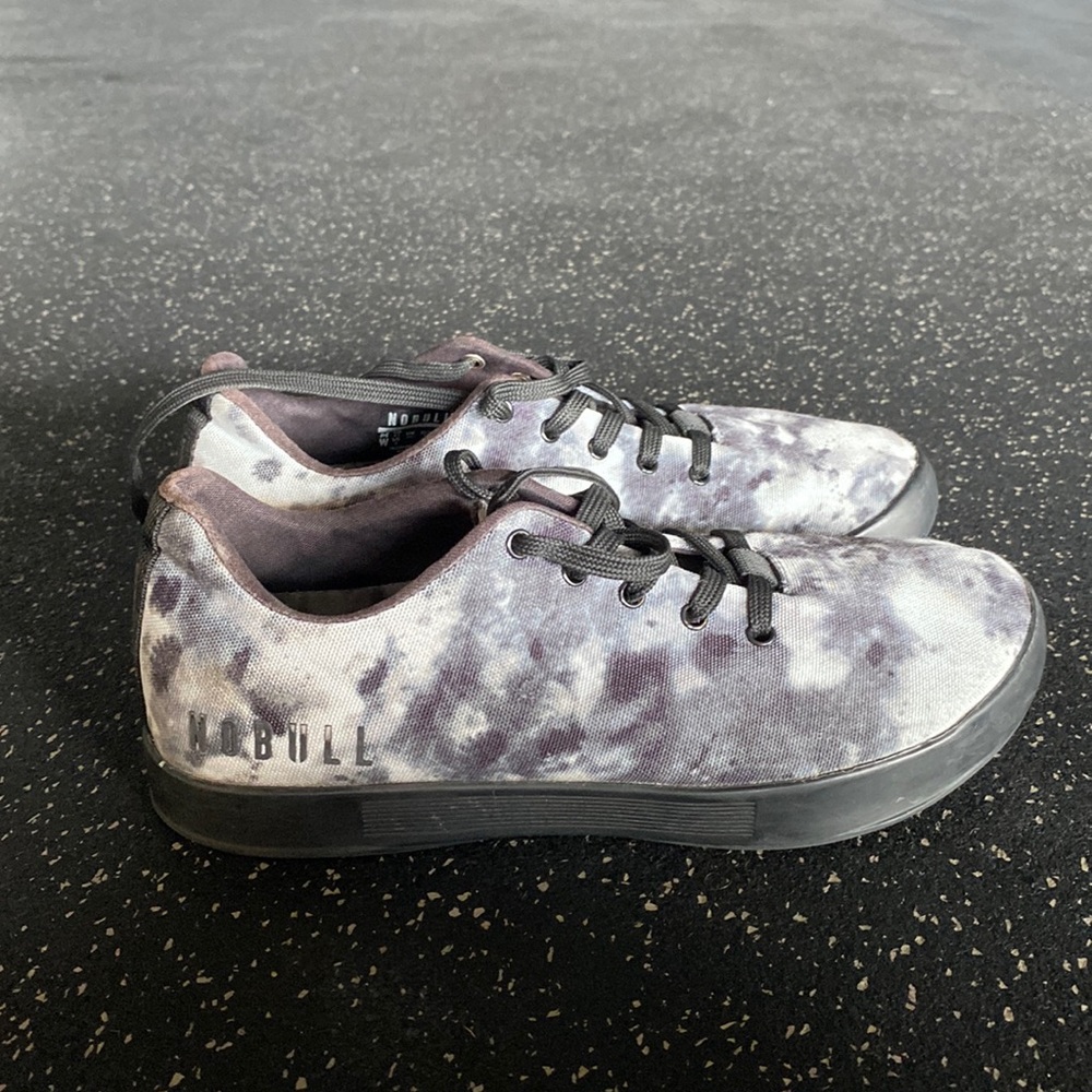 No Bull Canvas Trainer Black Tie Dye Gem